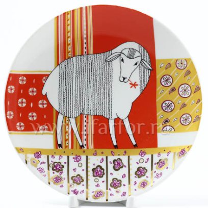 Тарелка декоративная «Утро Красное»