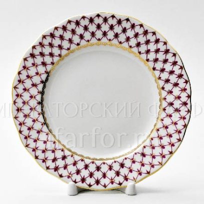 Тарелка десертная «Сетка-Блюз»