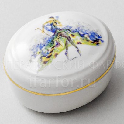 Туалетная коробочка Фея Карабос Овальная