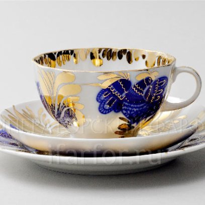 Комплект чайный Золотой сад 1/3 Тюльпан