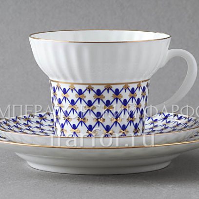 Комплект трехпредметный Кобальтовая сетка 1/3 Волна