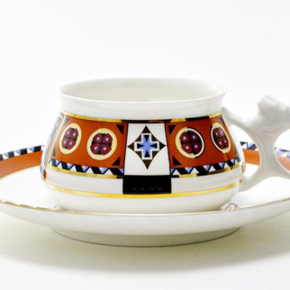 Чашка с блюдцем Василиса 1 1/2 Билибина