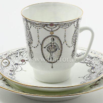 Комплект трехпредметный Балет. Лебединое озеро 1/3 Майская