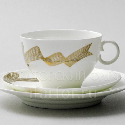 Комплект трехпредметный «Платиновые бантики» 1/3