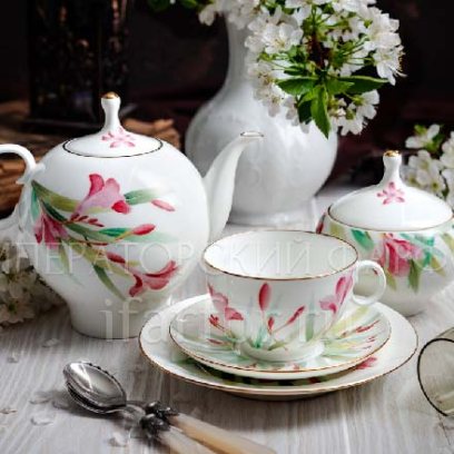 Сервиз чайный «Акварель» 6/20