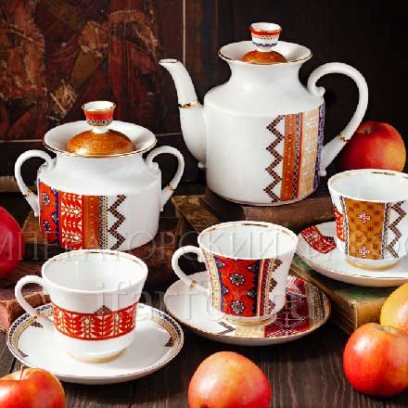 Сервиз чайный Русский стиль 6/14 Банкетная