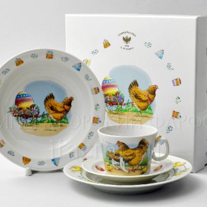 Комплект детский в подарочной коробке Детская пасха 1/4 Молодежная