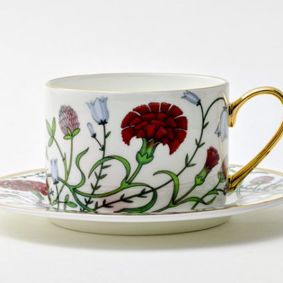 Чашка с блюдцем чайная Сад Алисы 1/2 Идиллия