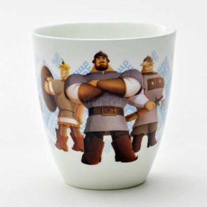 Бокал в подарочной коробке Три богатыря. Только чай Вариации