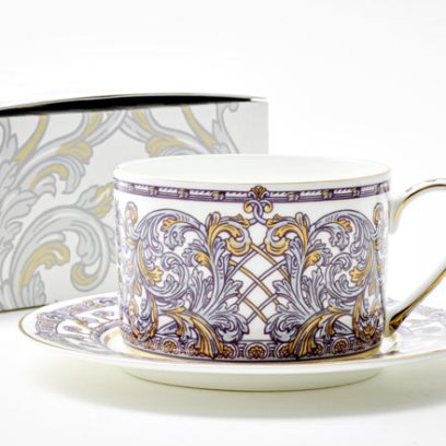 Чашка с блюдцем «Барокко» 1/2