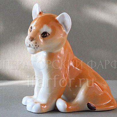 Скульптура Львенок б.р.