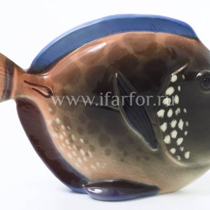 Скульптура Рыба-диск с.р. Розовый