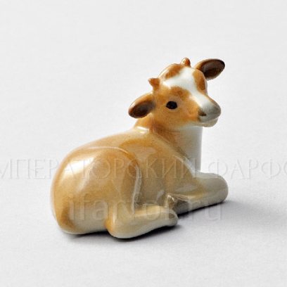 Скульптура Бычок-малыш Рыжий