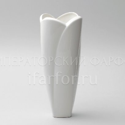 Ваза Белый Тюльпан