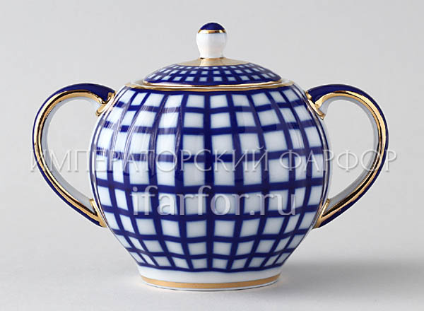 Sugar bowl Cobalt cell Tulip