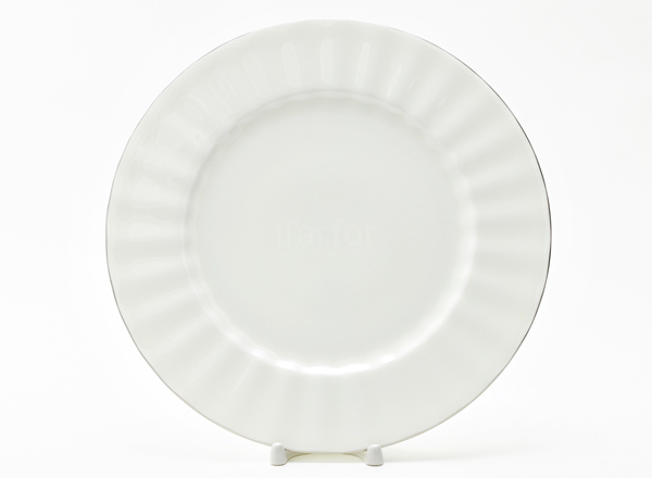 Plate flat Platinum ribbon