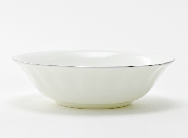 Tea bowl Platinum ribbon Bliss