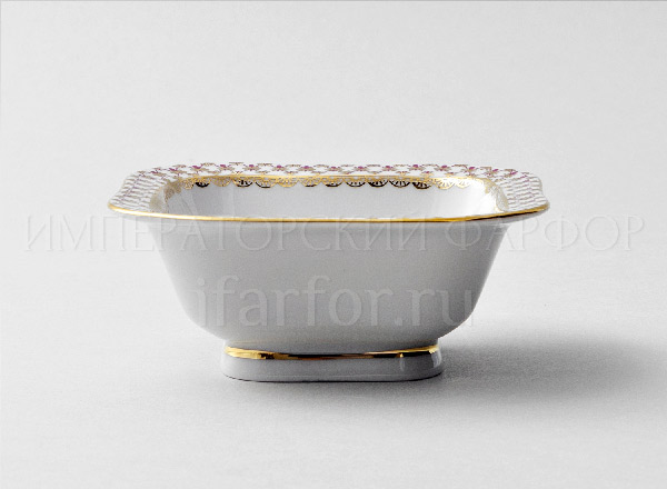 Salad bowl 1 portion. Square Net-Blues Youth