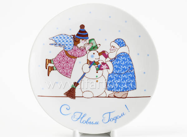 Тарелка декор Забава