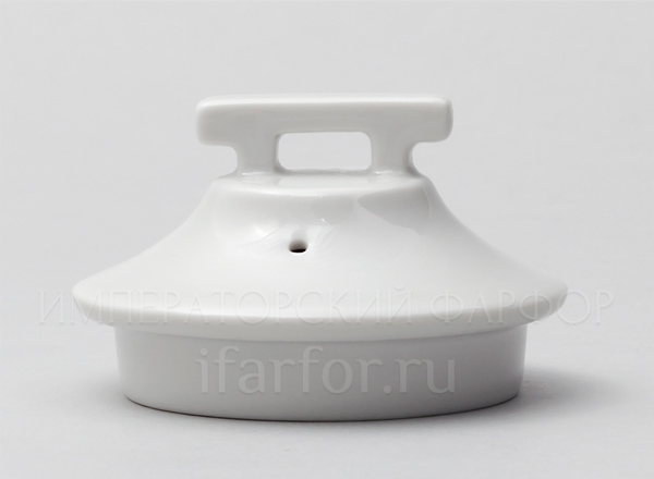 Крышка к заварочному чайнику Белый Гербовая