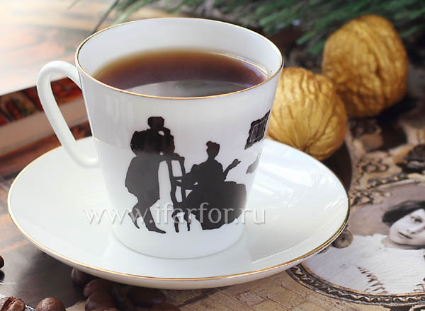 Cup and saucer Coffee Guest Black coffee