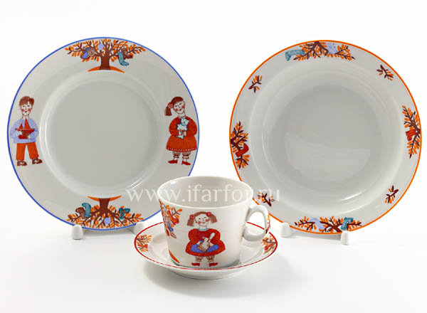 Комплект детский четырёхпредметный Чудо-дерево Молодежная