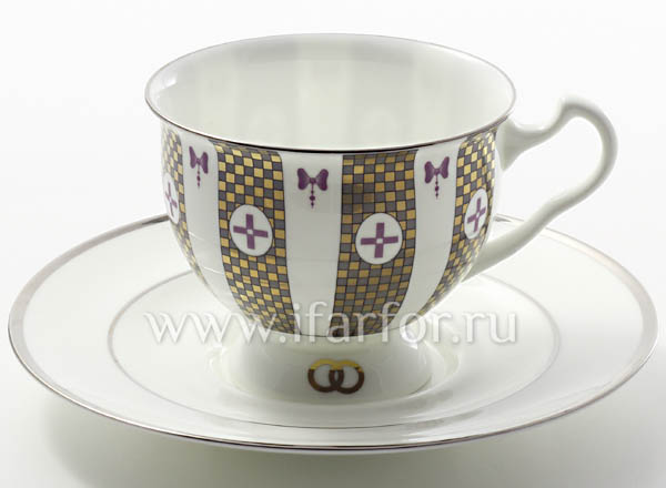 Cup and saucer tea Together forever 1 Isadora