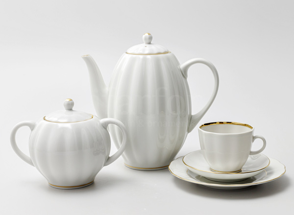 Coffee Set Snow White 6/20 Tulip