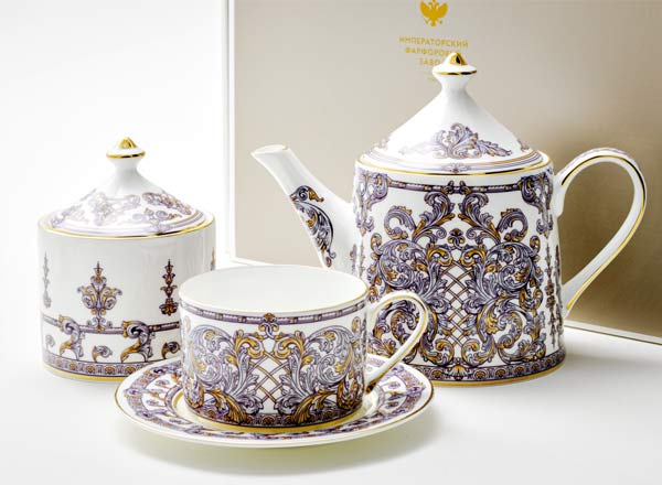Сервиз чайный Барокко 4/10 Идиллия