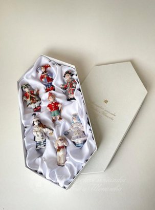 Набор елочных игрушек Золотой ключик