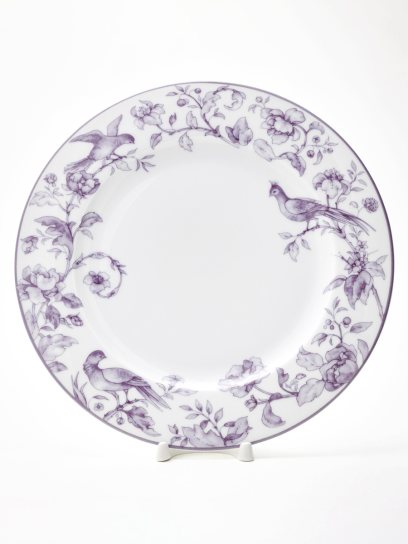 Тарелка мелкая «Monplaisir Violet Монплезир фиолетовый» Твердый фарфор. 270 мм.