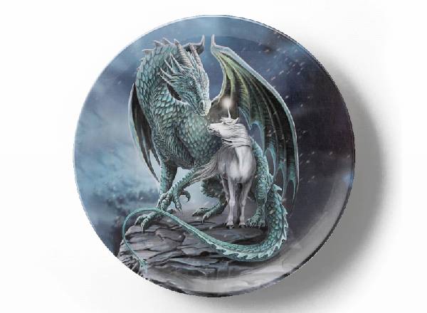 Дракон и единорог