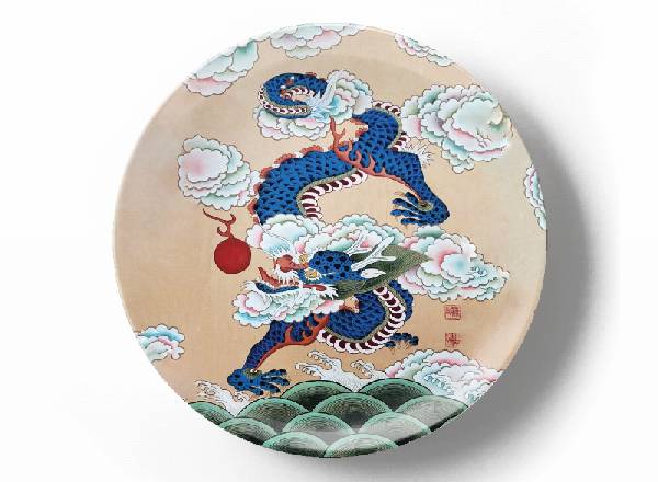 Синий дракон