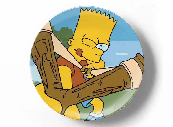 Барт с рогаткой