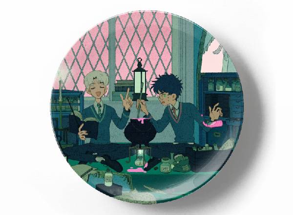 Гарри Поттер и Драко Малфой