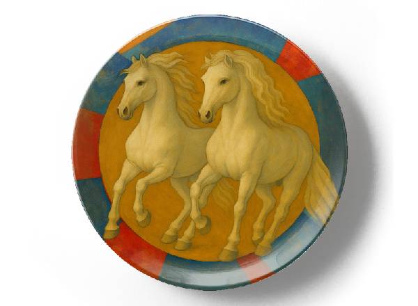 Конь и лошадка