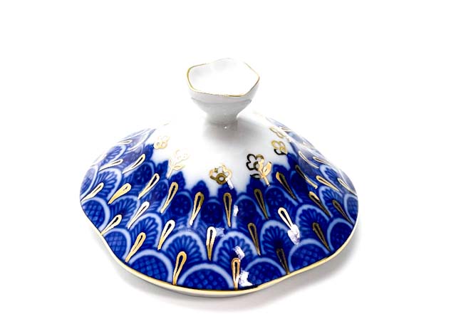 Крышка к чайной чашке «Чешуйка»