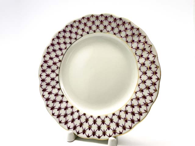 Тарелка десертная «Сетка-Блюз»