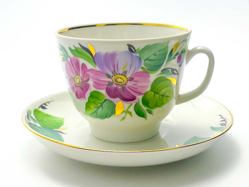 Чашка с блюдцем чайная «Надежда 1» 1/2