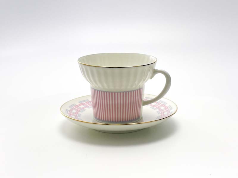 Чашка с блюдцем чайная «Геометрия 5» 1/2