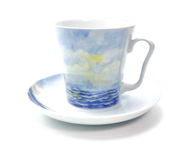 Бокал с блюдцем «Фрегат» 1/2