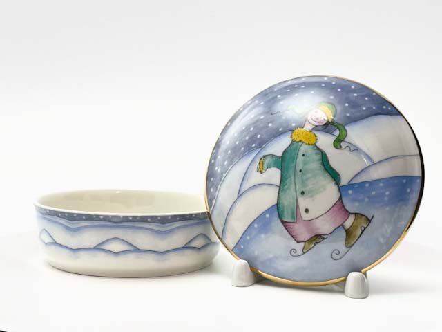 Туалетная коробочка «Зима. Мальчик»