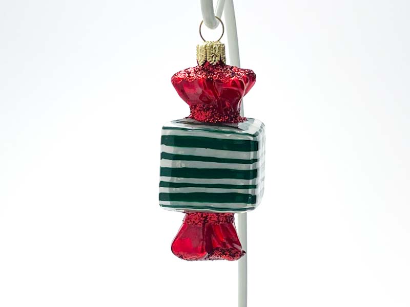 Елочная игрушка «Конфета квадратная»