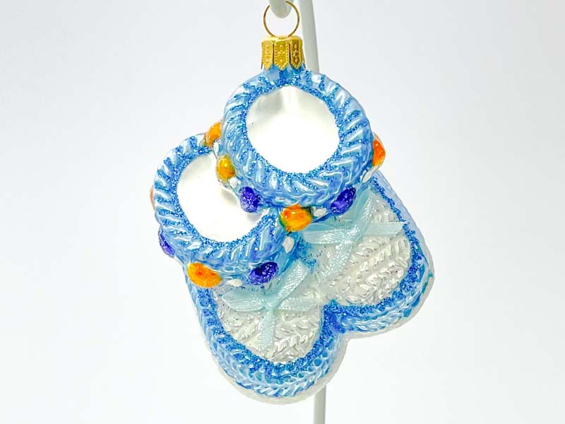 Елочная игрушка «Пинетки»