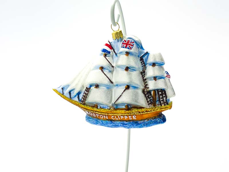 Елочная игрушка «Парусное судно»