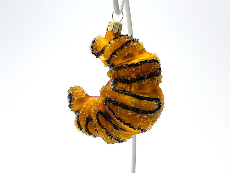 Елочная игрушка «Круассан»