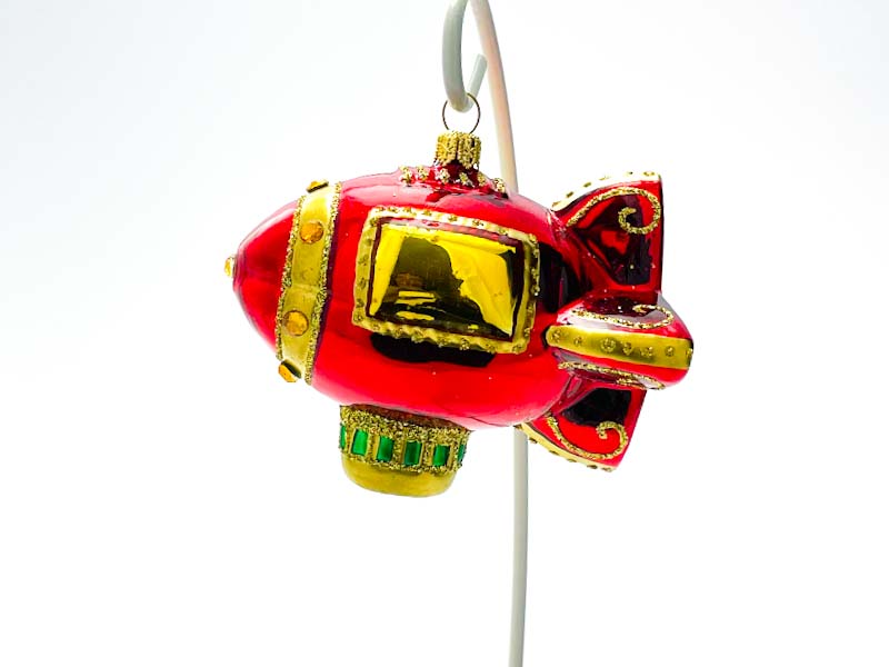 Елочная игрушка «Рождественский дирижабль»