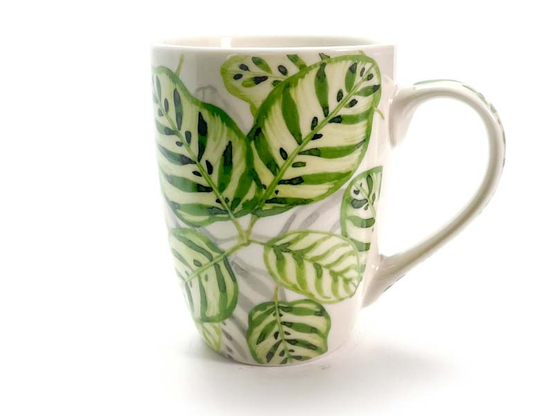 Кружка «Акварельные листья 1»