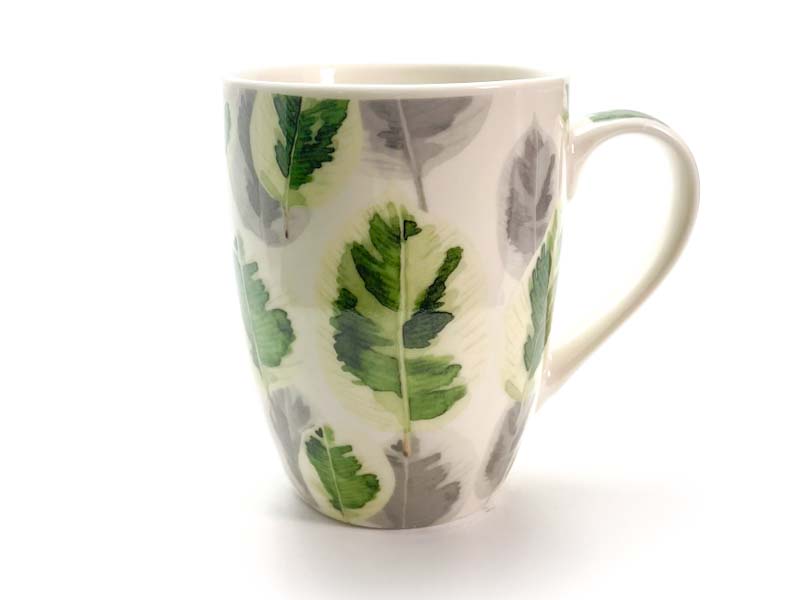 Кружка «Акварельные листья 2»