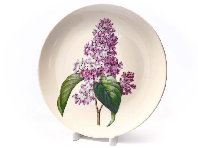 Декоративная тарелка «Сирень»